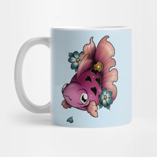 pink fish Mug